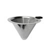 Hand Dripping Coffee Maker Coffee Machine Accessory Coffee Filter Cup Professional Coffee Dripper Metal Espresso Tool