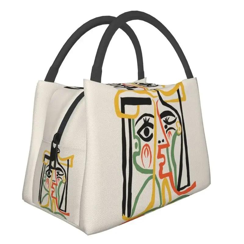 

Пабло Пикассо Белый Кот Термоизолированный Ланч-Бэг Женская Знаменитая Картина Маслом Портативный Ланч-Контейнер Многофункциональный Ящик Для Еды 28x17x16CM