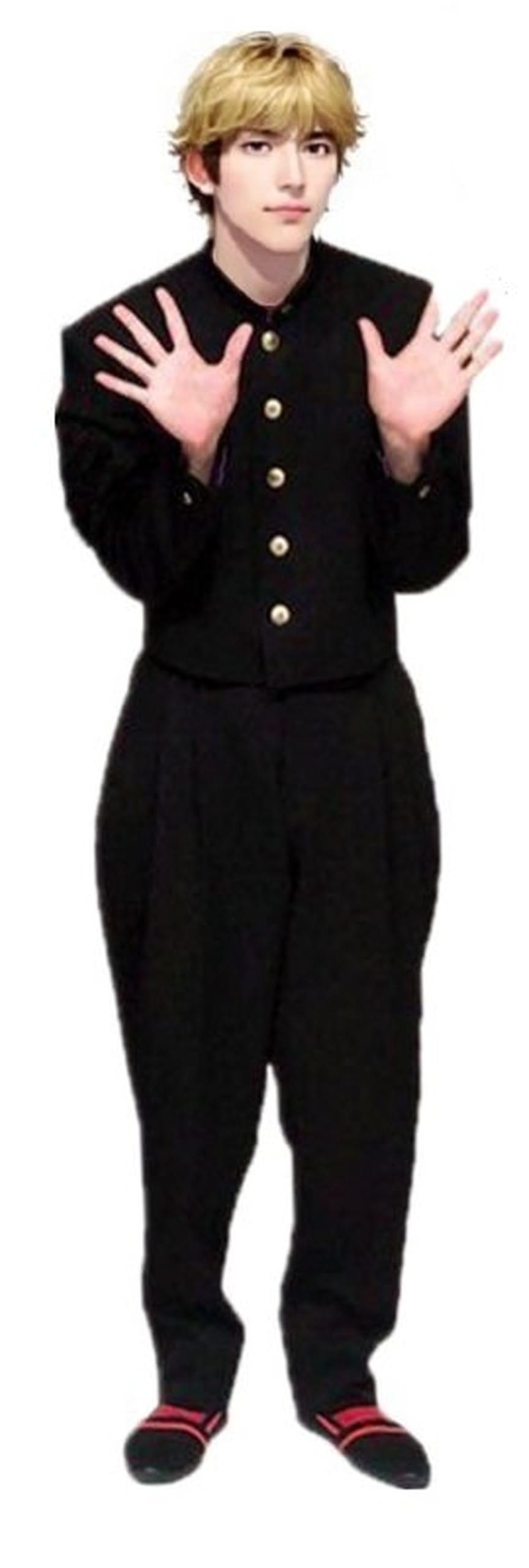 

Янки Гакуран Темно-синяя матросская форма Костюм для школьных фестивалей и Унисекс [Hosaku Co., Ltd.] Сегодняшний (Школьный Короткий/Длинный) Сегодняшние события, (Короткий/Длинный)