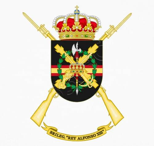 Spanish Foreign Legion Alfonso Kings Legion Second Brigade TShirt Summer Cotton ONeck Short Sleeve Mens T Shirt New S3XL