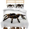 Trendy Black and White Spider Duvet Cover Set - 3 Piece 3d Digital Print Bedding