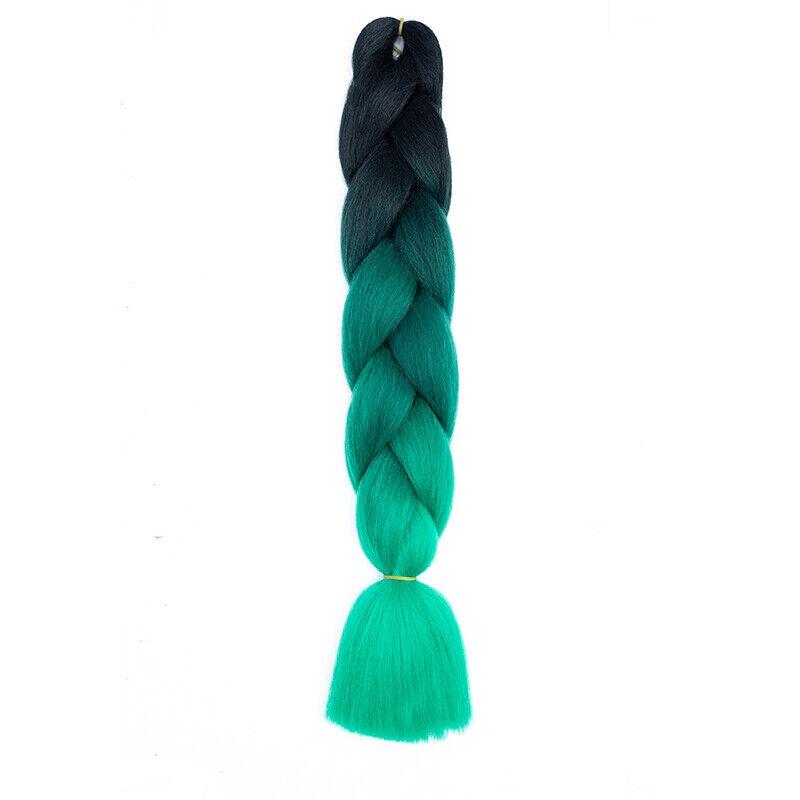 Bunte Ombre Jumbo-Zöpfe für Frauen! Verändere deinen Look mit diesem exotischen Stil! Figuren)