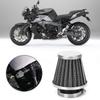 Engine Air Filter Motorcycle Air Power Filter Steel Mash Material (44mm) Impurity Filtration