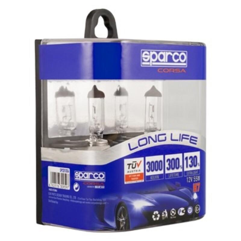 

Автомобильная лампа Sparco Long Life E-Mark H7 12V 55W 3000K