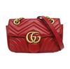 [Pre-Owned] GG Marmont Matelassé Mini Bag 'Red' - Very Good #1XM1OLR