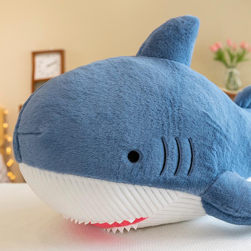 Shark Doll Plush Toy Creative Sawtooth Big Shark Doll Aquarium Commemorative Gift
