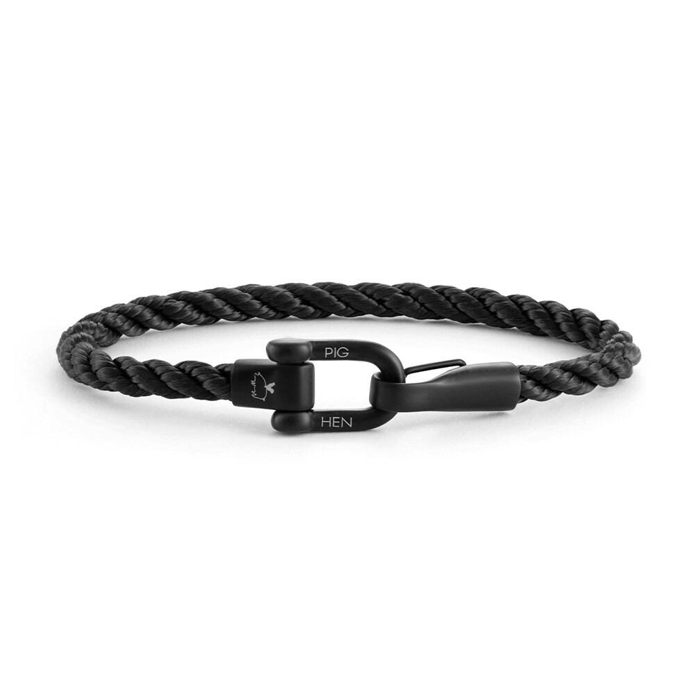 Pig & Hen Lobster Larry Bracelet - Black X Black