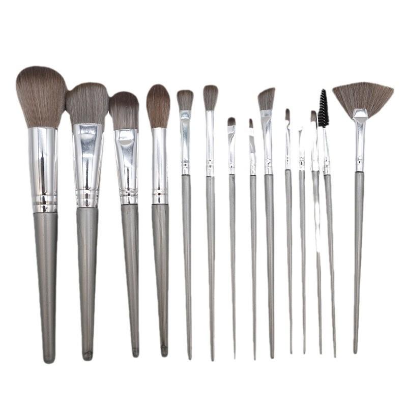 14-Piece Makeup Brush Set: Soft Brushes for Powder, Eyeshadow, Blush, and Highlight - Perfect for Beginners