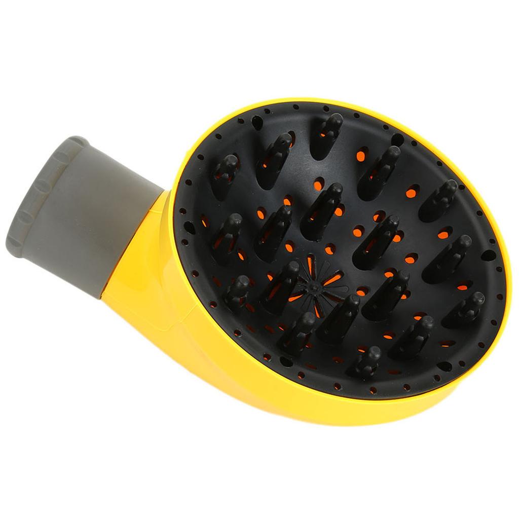 Universal Hair Diffuser Profession Blow Dryer Hair Dryer Diffuser for Curly Wavy HairYellow
