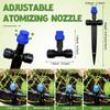 10-30M Drip Irrigation Kit Automatic Garden Watering System with 1/4 Quick Connect for Raised Beds