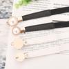 Pearl Buckle Belt Pu Leather Dress Skirt Waist Elastic Women Belts Accessories