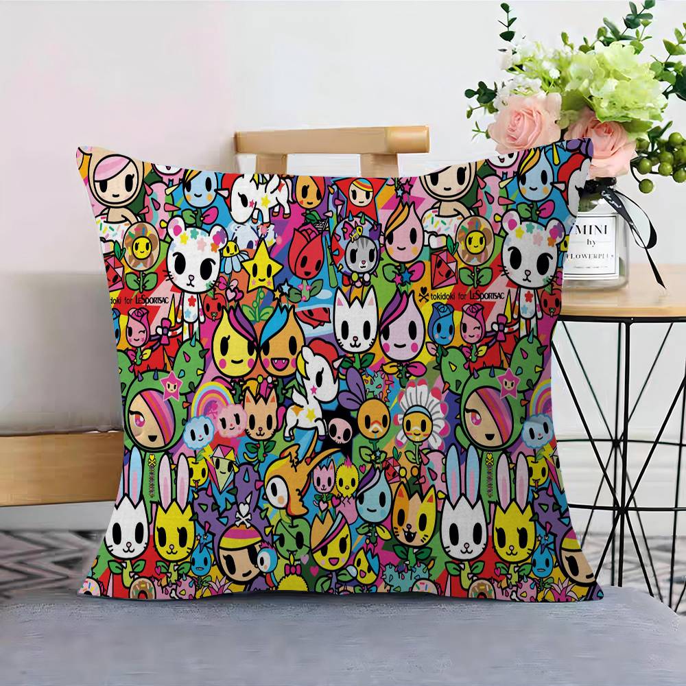 Japan T-Tokidoki Personalized Pillow Cover Kids Bedroom Wild Party Decor Pillowcase Kid Birthday Shower Gift