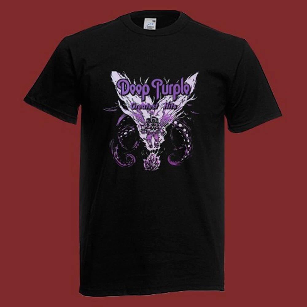 Deep Purple Greatest Hits Men s Black Size S-5XL S