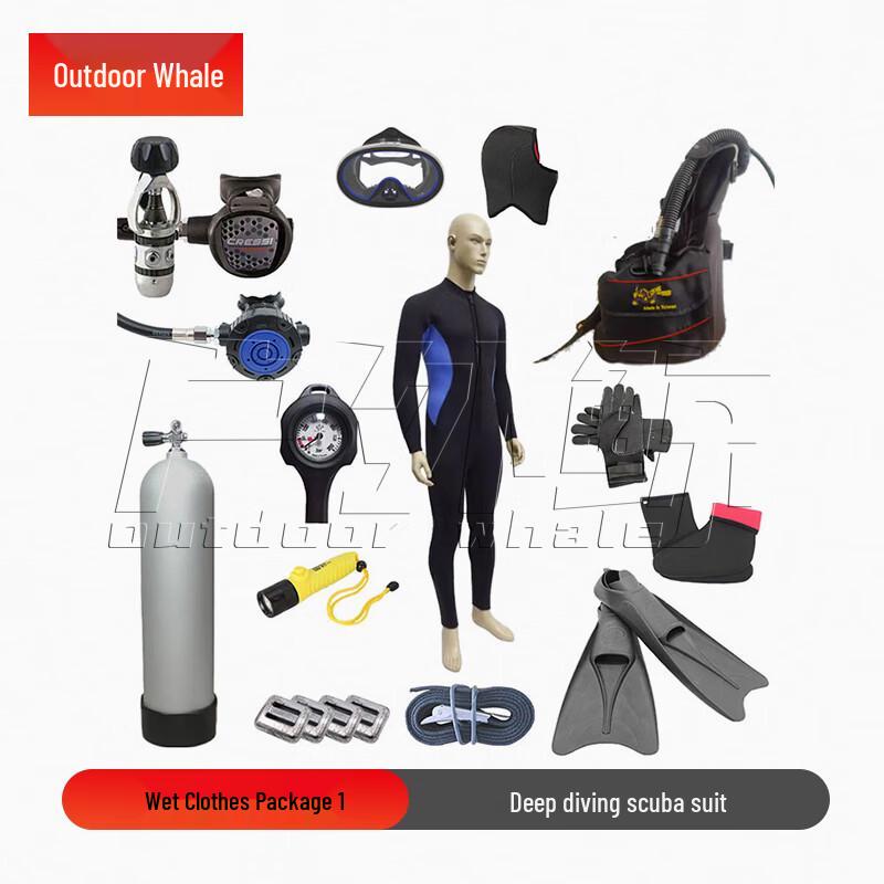 Outdoor Scuba Diving Equipment Set