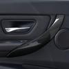BBJT8 For BMW F30 F31 F34 3GT F32 F33 F36 (2012-2020) Door Handrail Panel Cover Car Trim Accessories, Carbon Fiber ABS Sticker