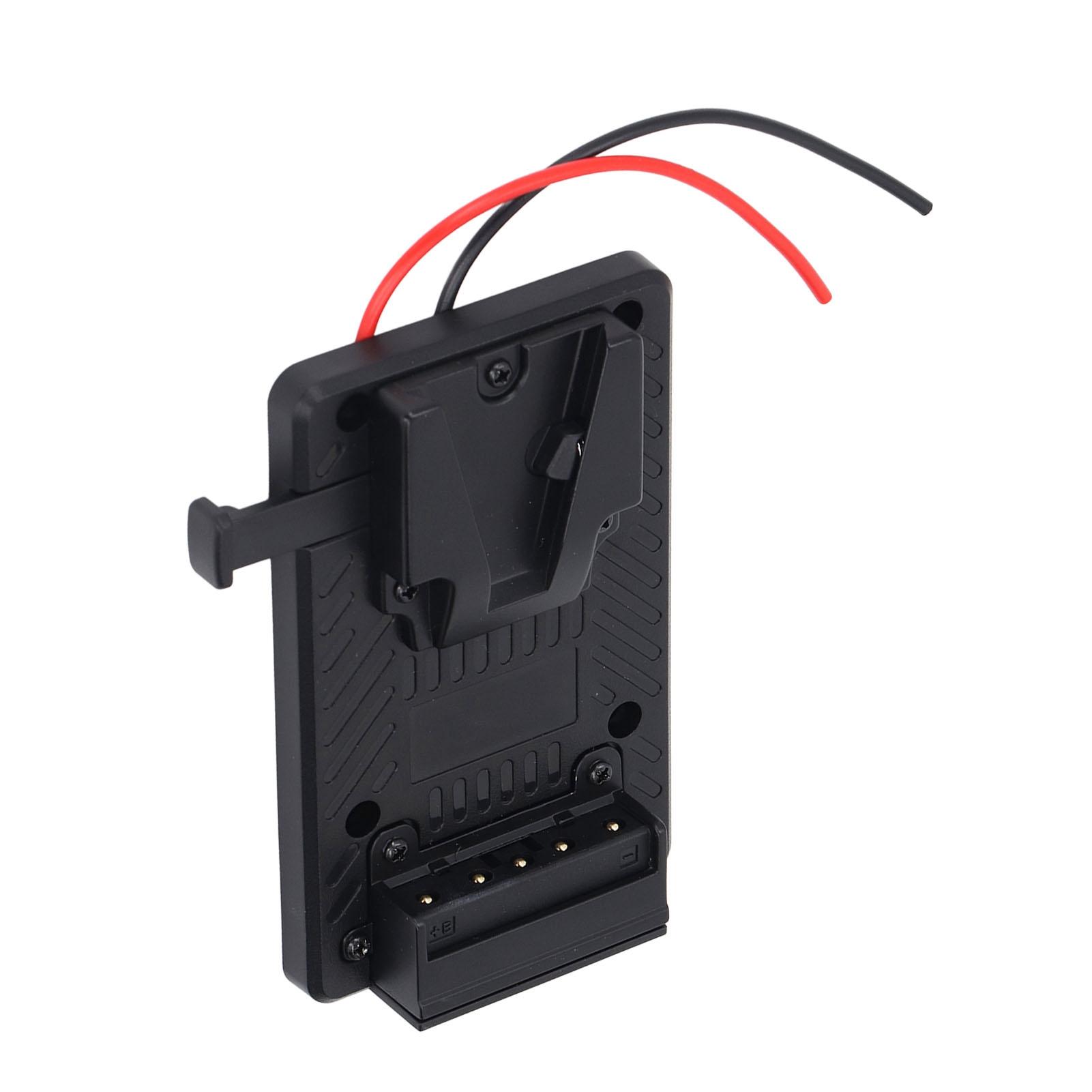 

Пластина для аккумулятора V-mount 14,8 В, цинковый сплав, пластик, V-образное крепление для аккумулятора для камеры, видео