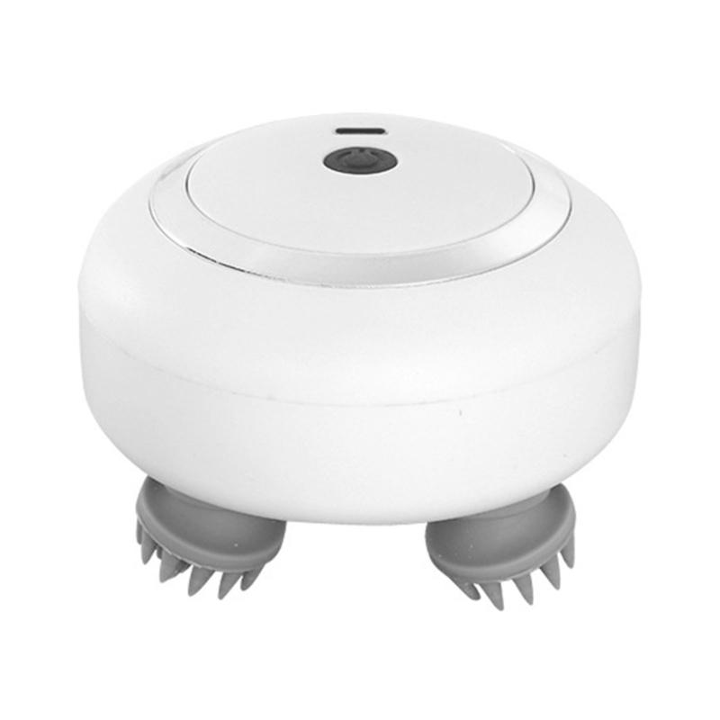 Scalp Massager Portable Electric Head Massager with 3 Massage Mode and 4 Massage Heads Handheld Head Massager for Body