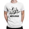 Metal Gear Solid Schwarze Version T-Shirts für Herren Reine Baumwolle Lustiges T-Shirt Rundhals T-Shirt Kurzarm Kleidung Große Größen