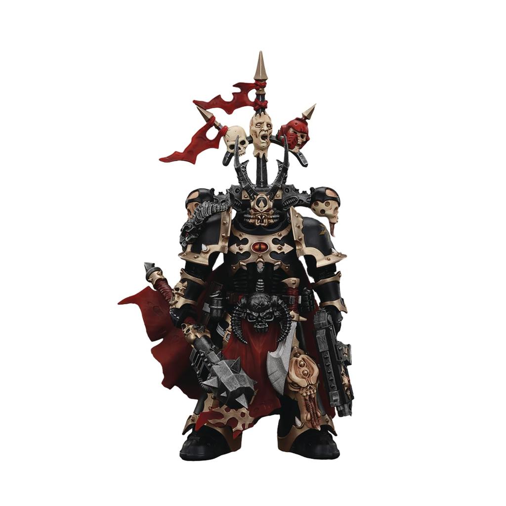 JoyToy Warhammer Black Legion Champion with Bolter and Power Maul Scale Action Figure 40k 118