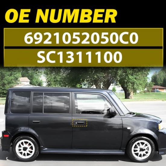 For 2004 2005 2006 Scion xB Exterior Door Primed Handle Front Right 6921052050C0