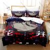 Petals of Reincarnation Bedding Set, Duvet Cover + 2 Pillowcases Fantasy Character Print Bed Linens for Home & Dorm