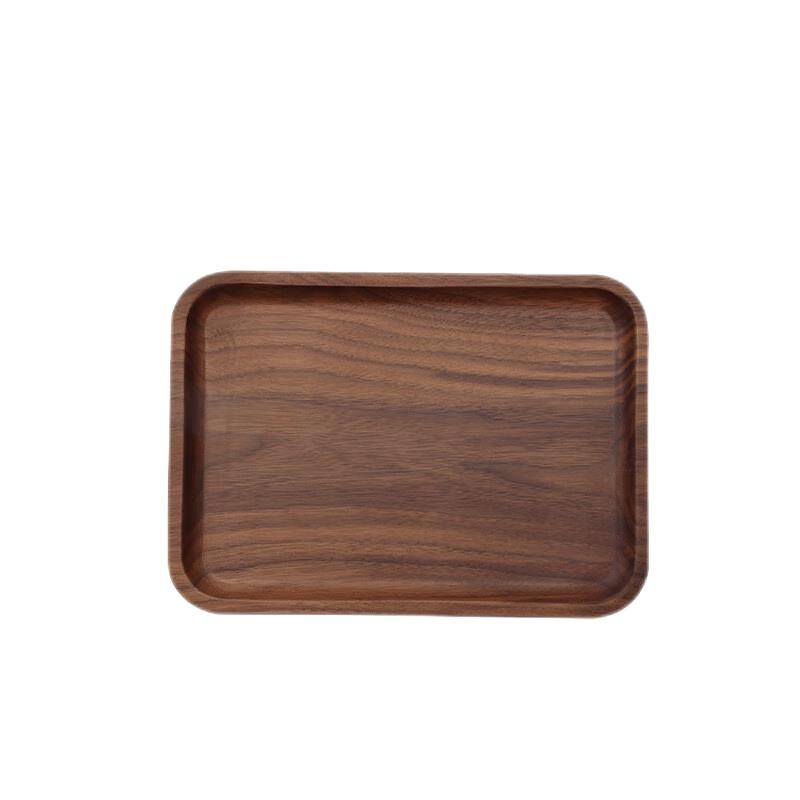 

Qiannian Lianmu Black Walnut Solid Wood Serving Tray