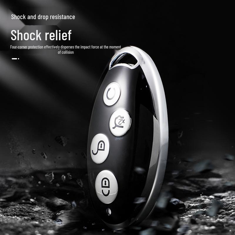 Full-Coverage Key Case for BYD Yuan, S7, Song Plus, Song Max, and Qin Pro Car Keys