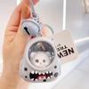 Cat Backpack Lights Key Chain Bear Cute Bag Charm Personality Cartoon Animal Keychain  Gift