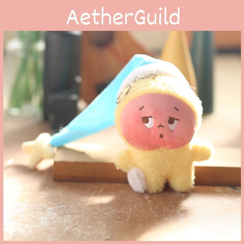 Pp Sleepy Baby Cotton Fill Plush Keychain Collectible Gift For Kids