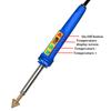 100W Temperature Control Plastic Welding Kit PVC Car Bumper Repair Electric Soldering Iron Fast Heating Leather Ironing Tool