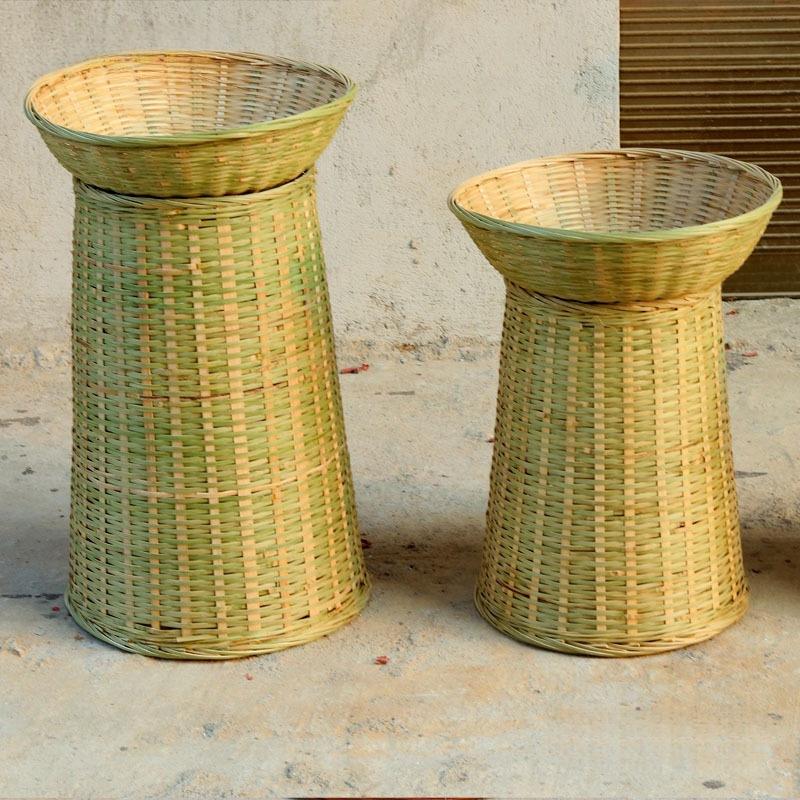 Bamboo Vegetable Basket for Farm Stay Display and Storage