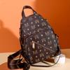 New Soft Leather Backpack Women's Korean Fashion High-capacity Women's Travel Business Backpack Simple Leisure Bag