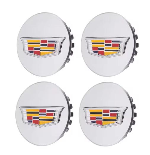 4pcs 66mm Wheel Center Hub Cover Caps Accessories for Cadillac XT5 XT6 CT5 CT6 XTS CT4 Auto Tire Emblem Car Styling OEM 9597375