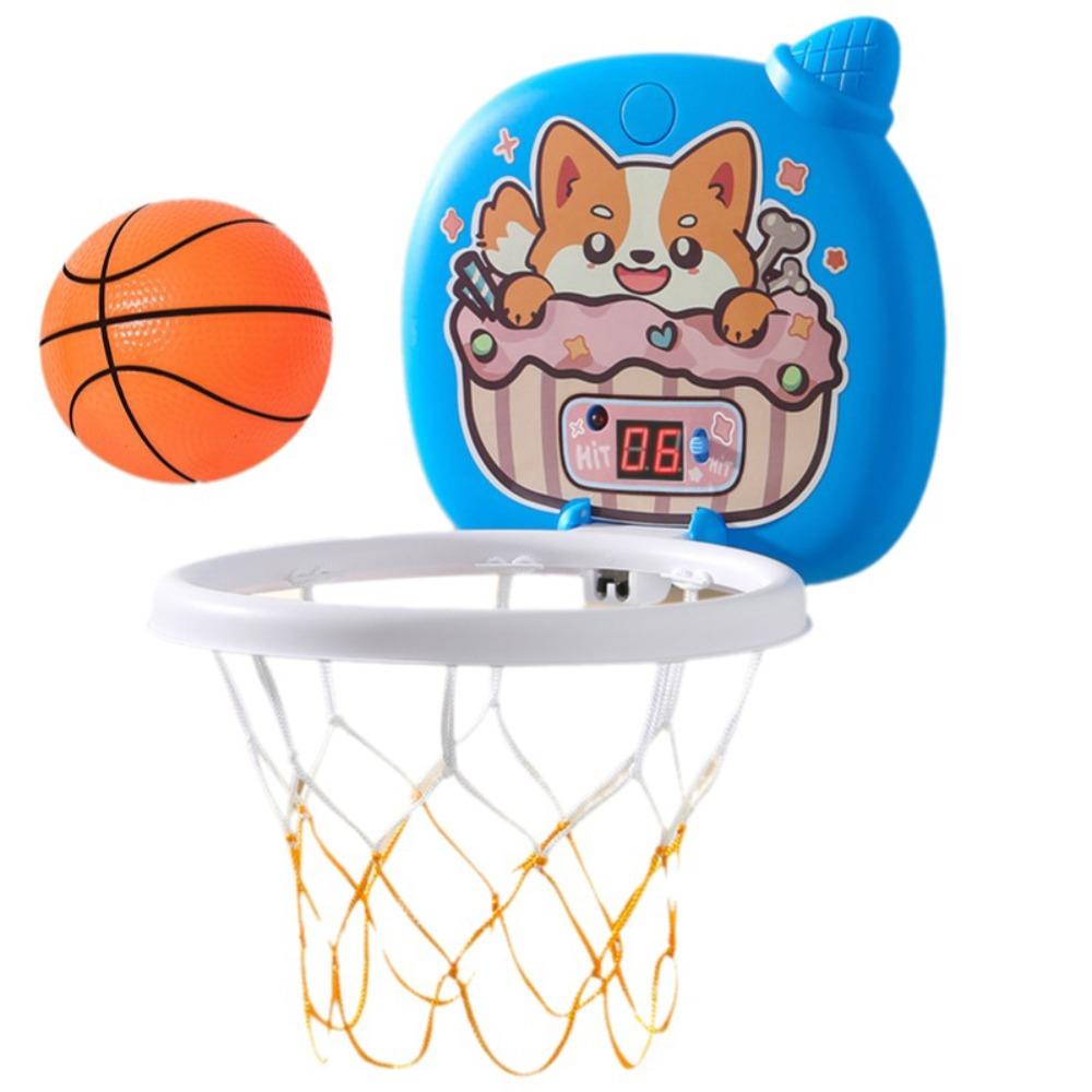 Wall Mount Baby Basketball Toy Set Foldable Basketball Training Toy  Bedroom Play