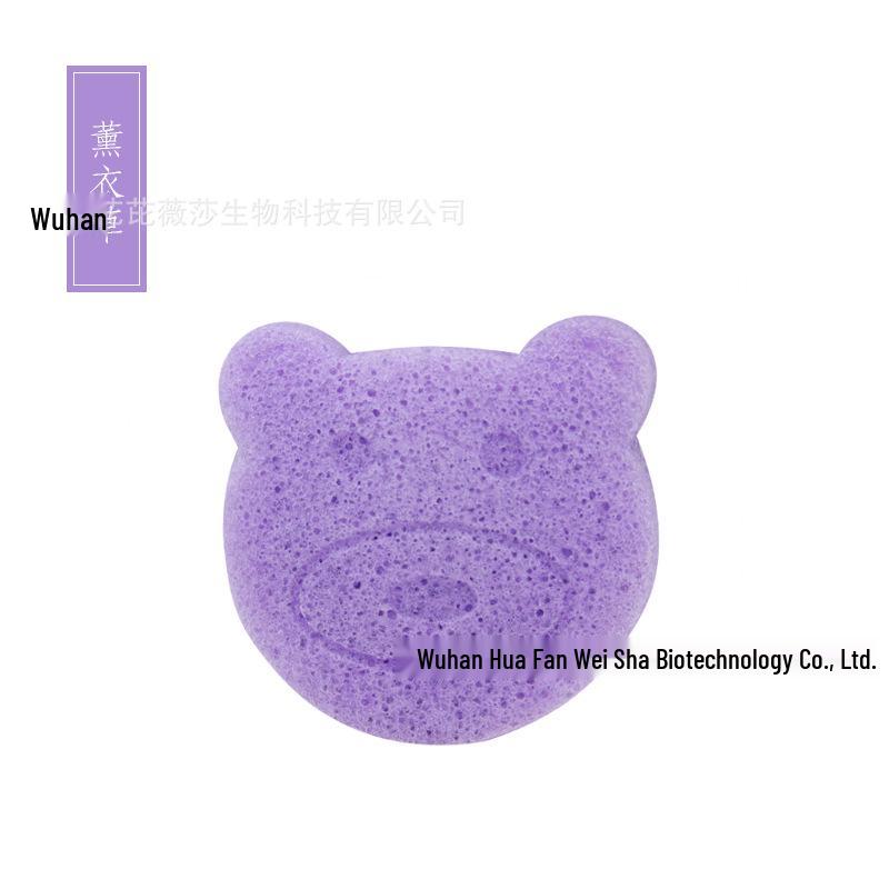 

Отшелушивающая губка конняку для купания для детей - Белая губка для умывания и тела