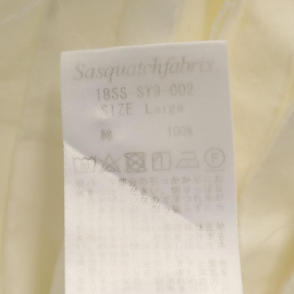 Sasquatchfabrix. Made In Japan Old Long Sleeve Shirt L White System Men's Used