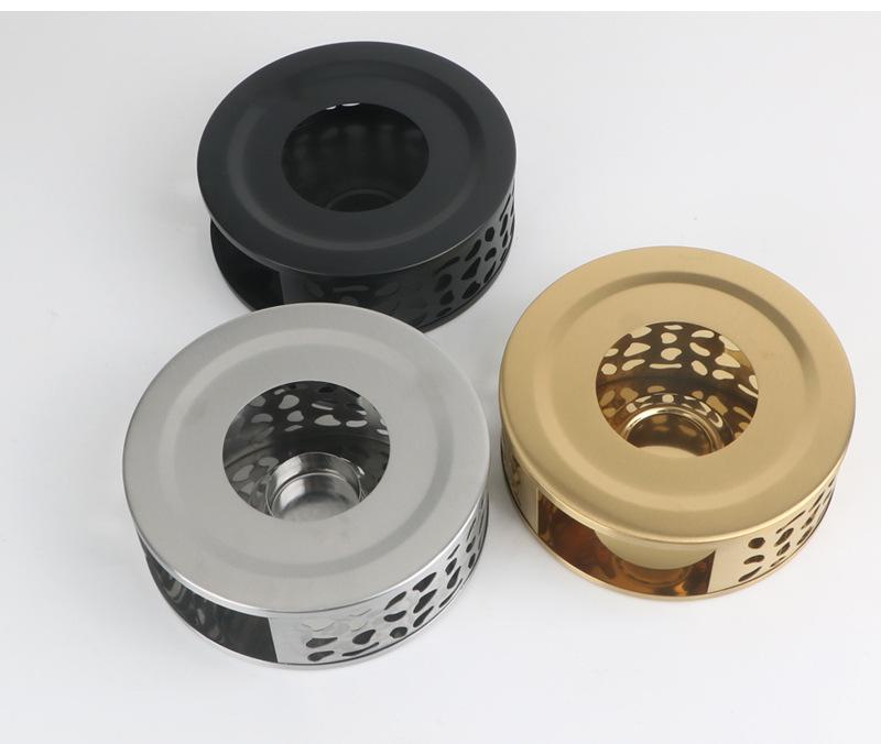 Stainless Steel Tea & Coffee Warmer Candle Heating Base