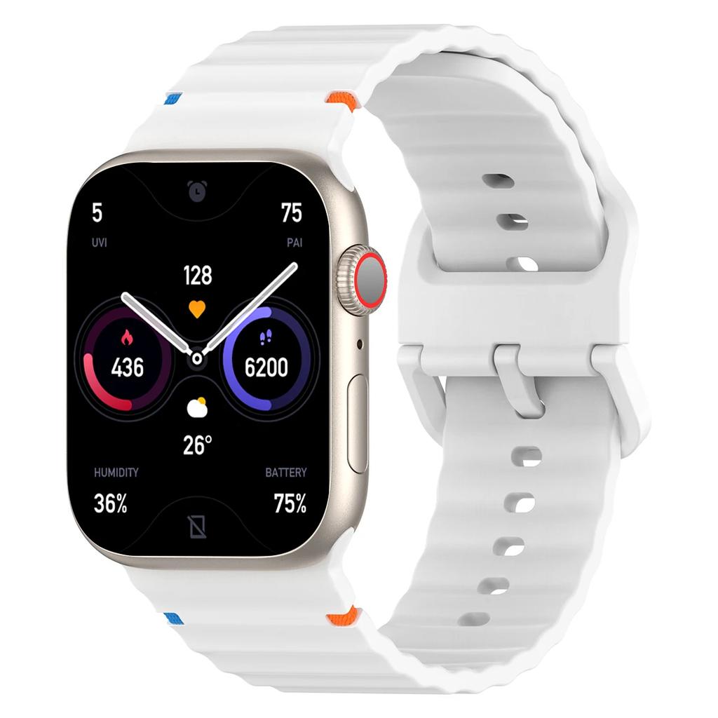 Silikonarmband für Apple Watch Ultra Band 49mm 46mm 45mm 42mm 44mm 40mm 41mm Armband Gürtel iWatch Serie 10 9 8 6 7 5 SE