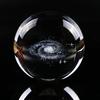 Crystal Globe Ball Galaxy Miniatures 3d Laser Engraved Glass Ball 60mm Sphere