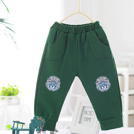 Fashion DIY Lion Iron-on Heat Transfer Clothes Patches Stickers Applique Decor