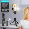 Q02S Bluetooth Selfie Stick with LED Light & Tripod for Live Broadcasts