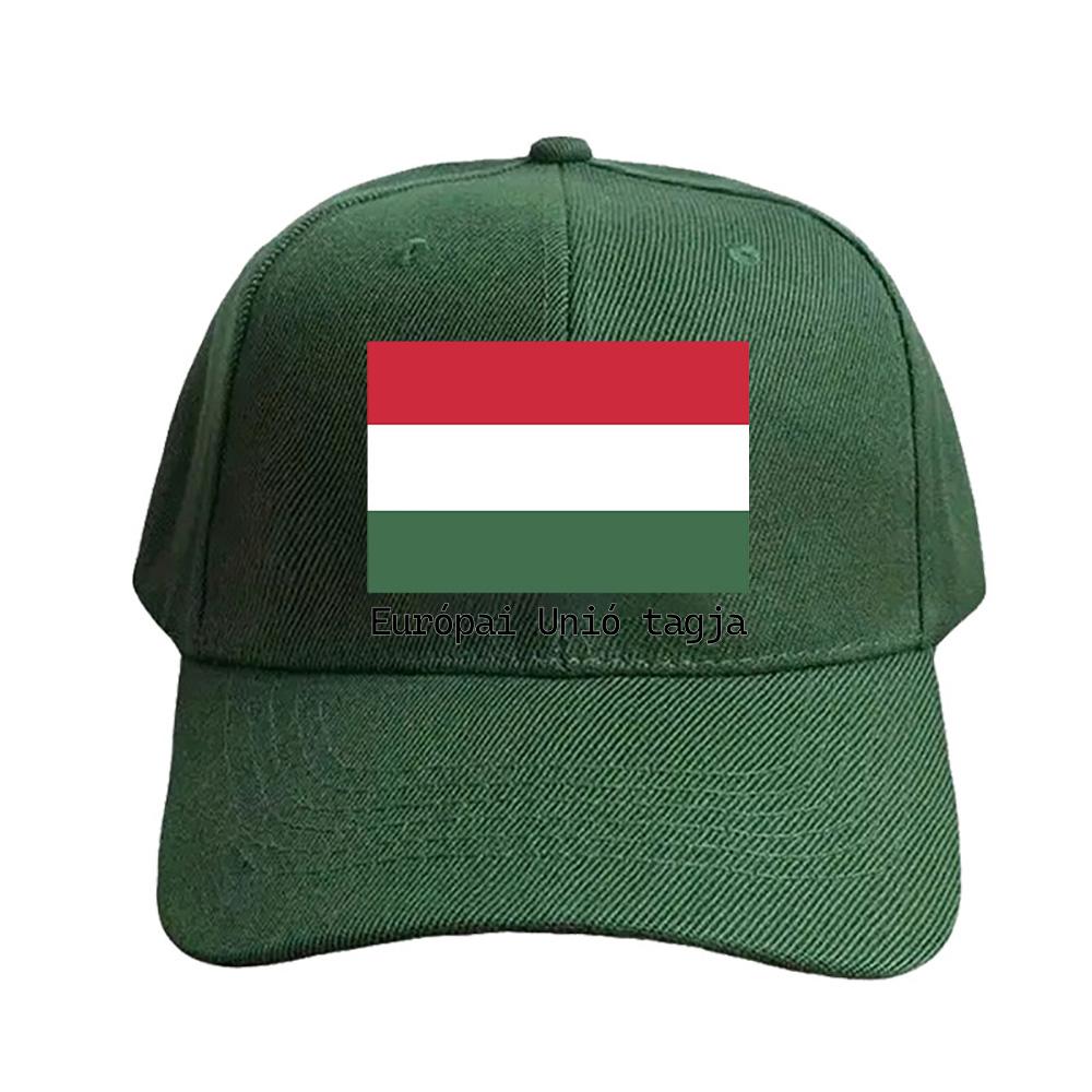 Hungarian Flag Eurpai Uni tagja Baseball cap woman men summer Casual sun hat Adult adjustable hiking fishing hat