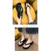 Soleist Thick Sole Wedges Flip Flops for Women 2025 Summer Non-slip Platform Sandals Woman Beach Slippers Girls Outdoor Flip Flops