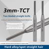 Milling Cutters 3Mm Tct Carbide Straight Blade For Trimmers For Paint-Free Boards Mdf Particleboard Cutting Woodworking Tool