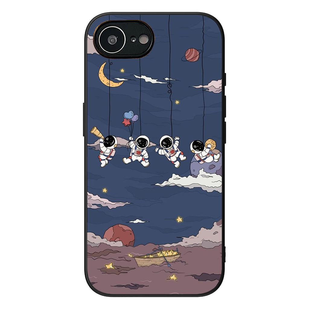 Universe Galaxy Astronaut Moon Phone Case for Motorola Moto Edge 70 60 Fusion NEO Pro G Stylus G56 G96 G52 G04 G05 20 Cover