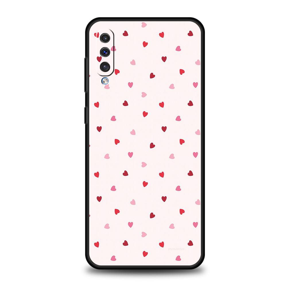 Love Heart Phone Case For Samsung A56 A36 A26 A24 A16 A14 A12 A32 A50 A70 A20S A22 A30 A40 A34 A54 A42 A52 A04s A06 5G Cover