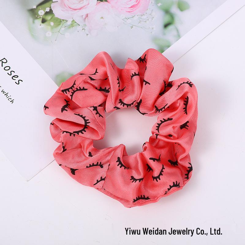 European & American Fashion Silk Hair Ties & Headbands for Women - Customizable Logo