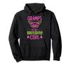 Gramps Of The Birthday Girl Butterfly Theme Birthday Party Hoodie