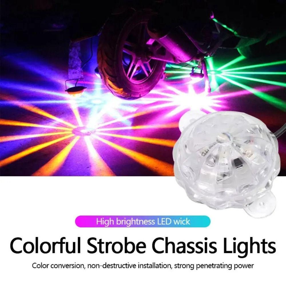 Led Rear Tail Lights 9-72V/12V Atmosphere Lamp Flash Strobe Light Flashing Signal Light  Car