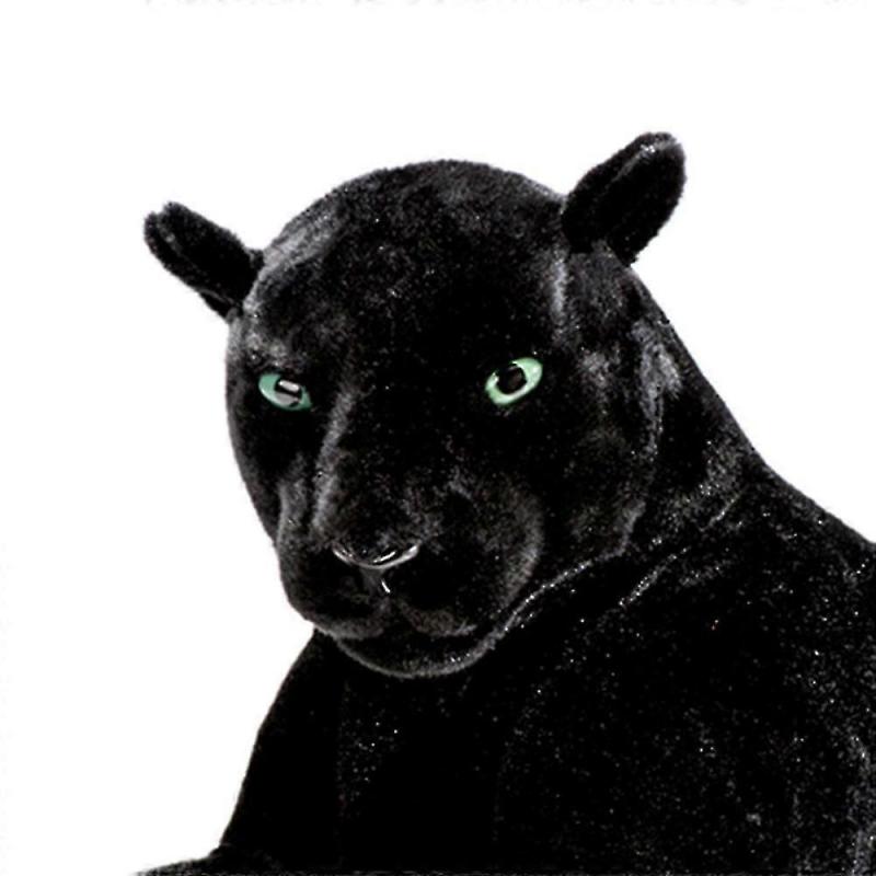 Deluxe Paws Large Black Panther Realistic Stuffed Plush Soft Toy 100cm  Xi